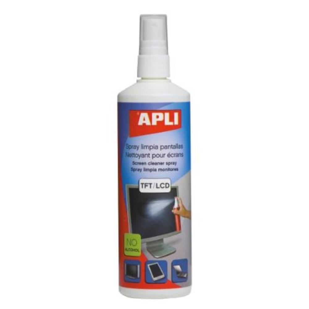 SPRAY LIMPIA PANTALLAS 250 ml. APLI