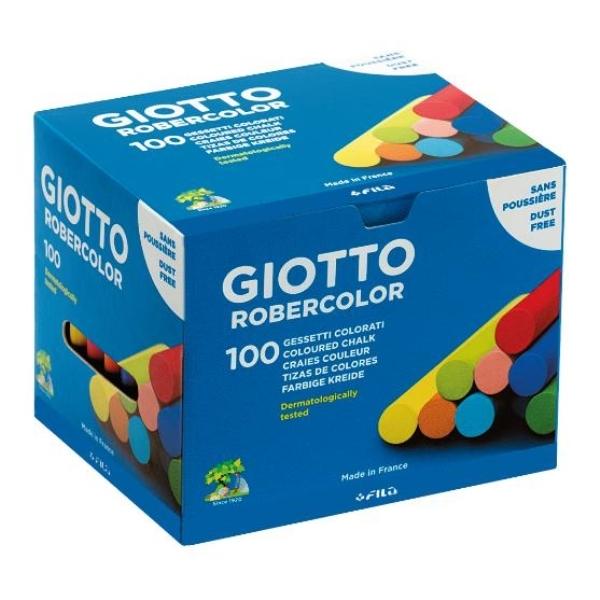 TIZA ROBERCOLOR COLORES SURT. CJ DE 100 GIOTTO