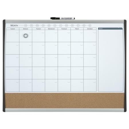 COMBO: PLANNING MENSUAL MAGNÉTICO + TABLERO CORCHO