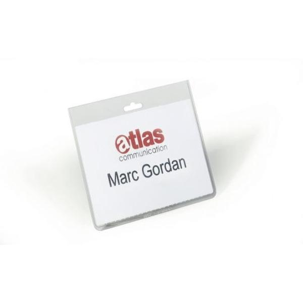 IDENTIFICADOR C/SOLAPA PVC 60x90 MM DURABLE