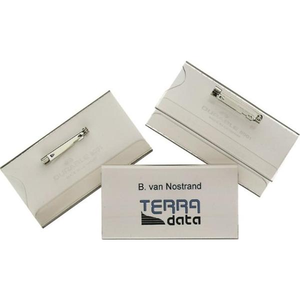IDENTIFICADOR CLIP TRANP. 40x75 MM DURABLE