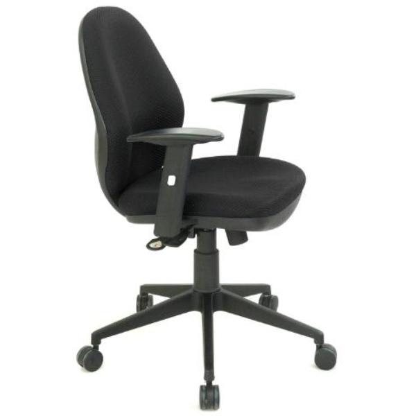 SILLA OFICINA RD939 NEGRO BRAZOS ROCADA
