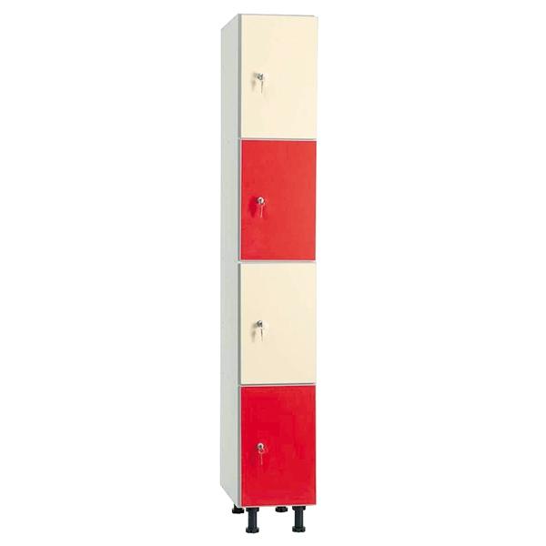 TAQUILLA MELAMINA SERIE MC 4 PUERTAS 180x30,8x50CM MEGABLOK