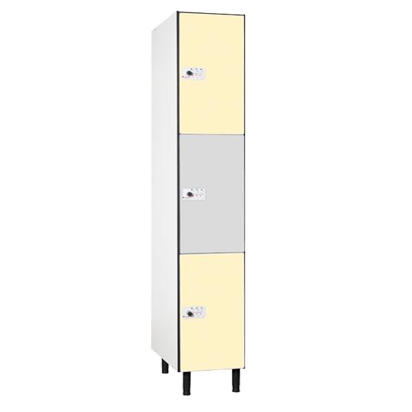 TAQUILLA FENOLICA CON PERIFILERIA SERIE FMP 3 PUERTAS 180x30,8x50CM MEGABLOK