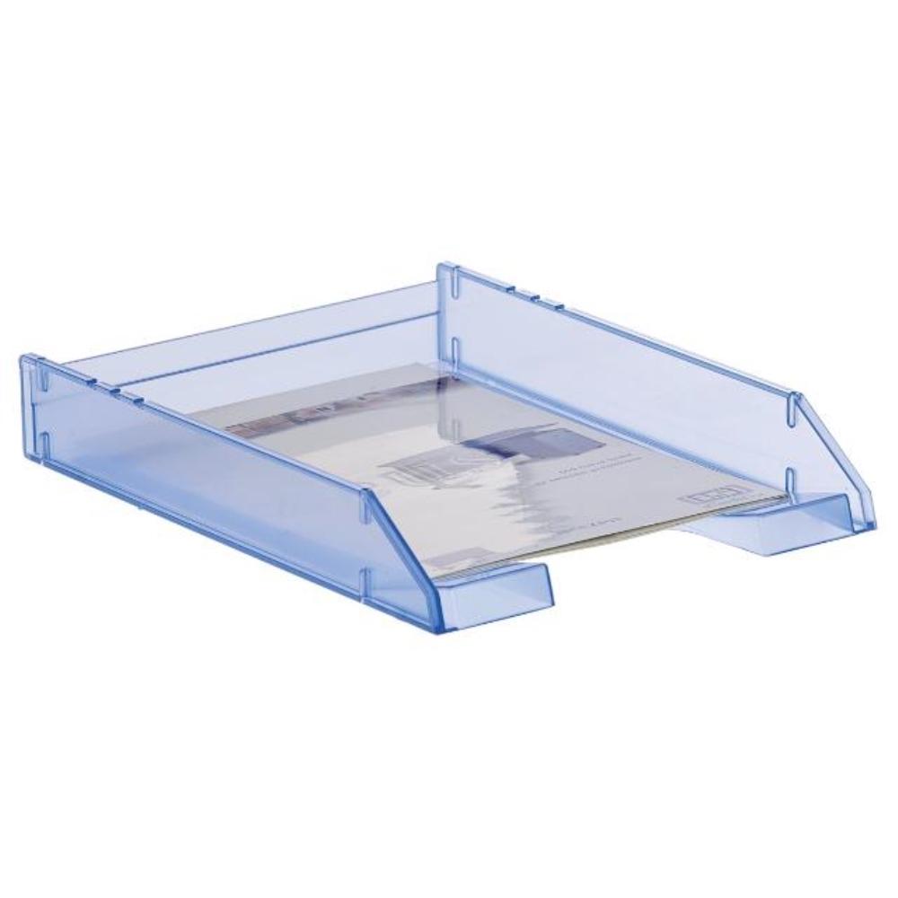 BANDEJA APILABLE 715T AZUL TRANSPARENTE ARCHIVO 2000