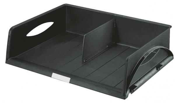 BANDEJA APILABLE APAISADO SORTY JUMBO NEGRO LEITZ