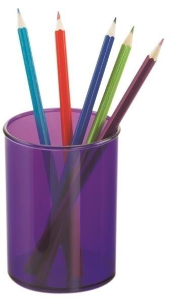 PORTALAPICES PLASTICO TRANSLUCIDO 205T VIOLETA FAIBO