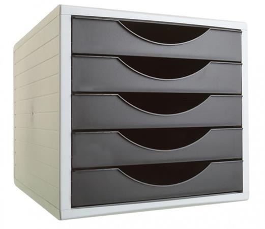 MODULO 5 CAJONES ARCHIVOTEC 4000 NEGROARCHIVO 2000