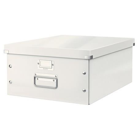 CAJA MONTABLE SNAP & STORE GRANDE BLANCA 18KG LEITZ