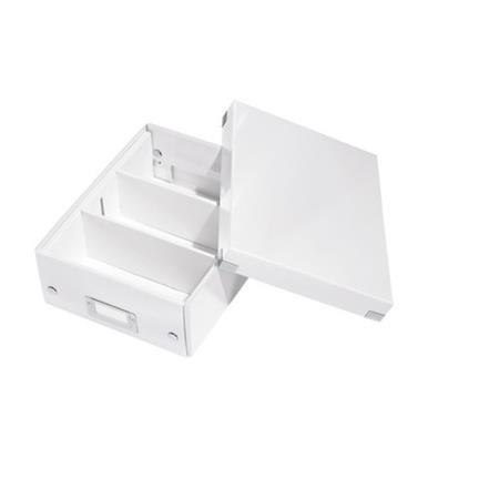 CAJA MONTABLE CLICK&STORE PEQUEÑA 220X100X285MM BLANCA LEITZ