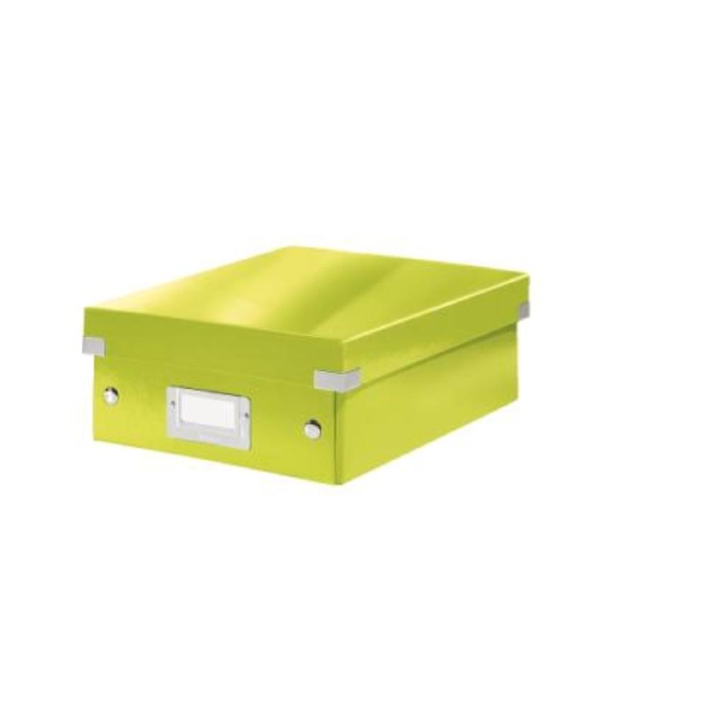 CAJA MONTABLE CLICK&STORE S PEQUEÑA VERDE LETZ
