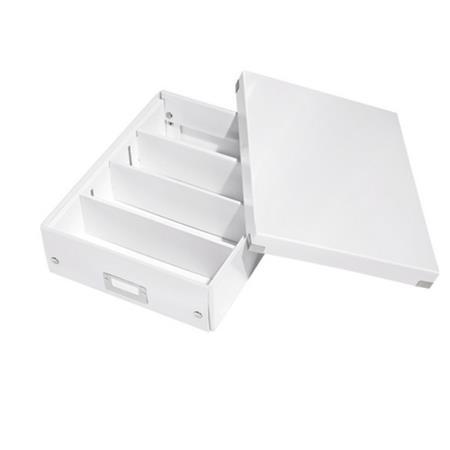 CAJA MONTABLE CLICK&STORE MEDIANA BLANCA LEITZ