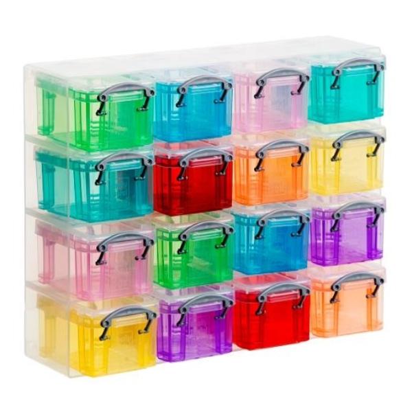 ORGANIZADOR PLASTICO 16 CAJITAS 0,14L 90x280x225MM ARCHIVO 2000