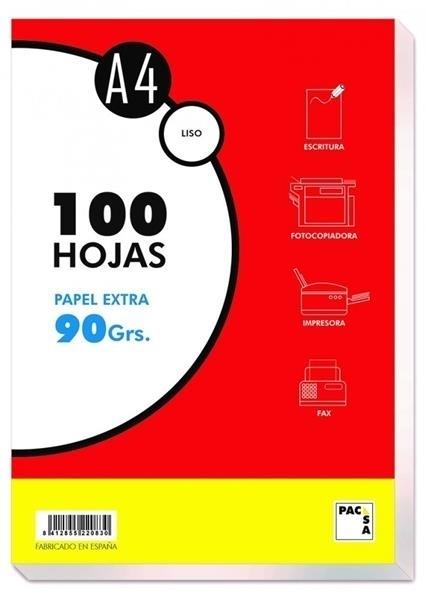 RESMILLERIA A4 90G 100H. LISO PACSA