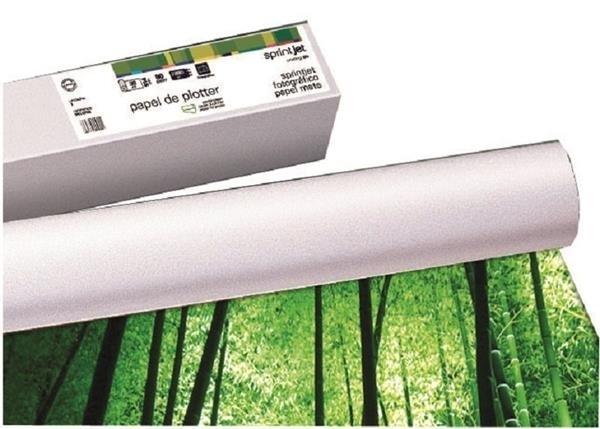 PAPEL PLOTTER 90G ROLLO 0,610x50 M (24") FABRISA
