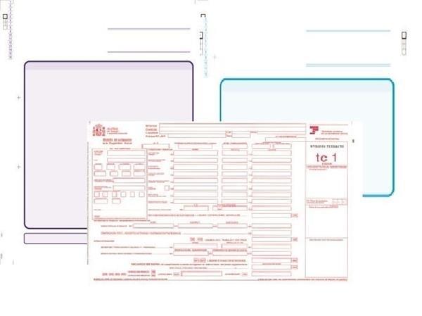 FORMULARIOS PAPEL CONTINUO FACTURAS 240x12 3 COPIAS CJ.350