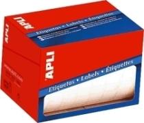 ETIQUETAS MANUAL BLANCAS ROLLO 16x22 4200U APLI