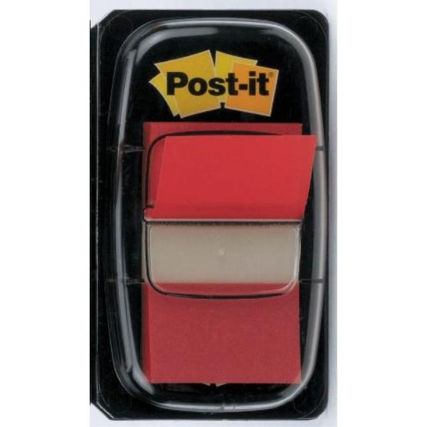 BANDERITAS INDEX 1 PULGADA ROJO 50UDS POST-IT  (70071392719)