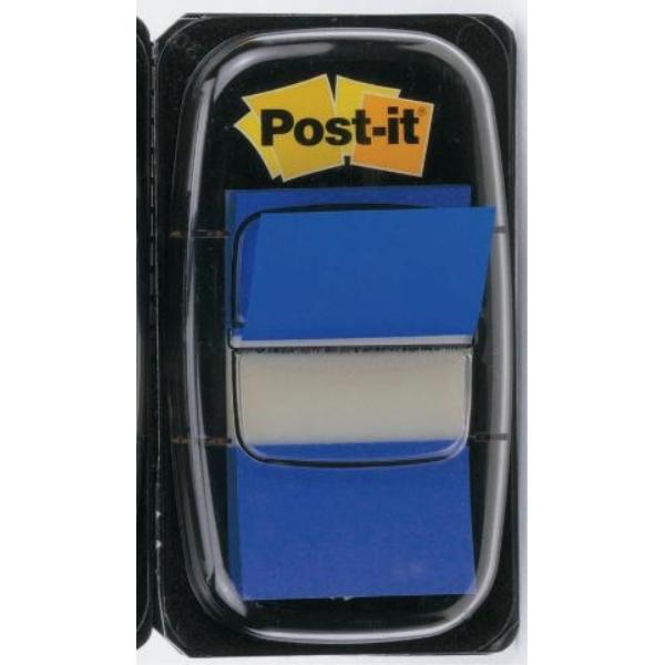 BANDERITAS POST-IT  INDEX 1 PULGADA AZUL BRILLANTE 50U. (70071392768)