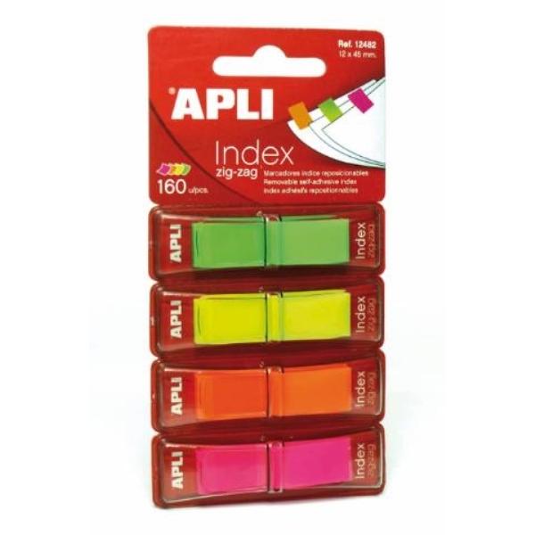 INDICES 12X45MM ZIGZAG 160U. FLUOR FILM APLI