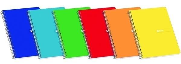 CUADERNO 4º 80H 60GR RAYADO DOBLE RAYA TAPA BLANDA ENRI