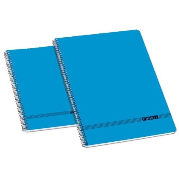 CUADERNO 4º 80H 60GR C/4 TAPA BLANDA AZUL ENRI