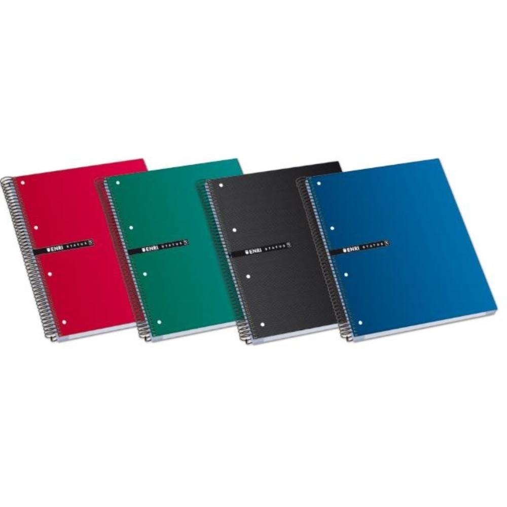 CUADERNO MICROP A4+ 160H 70GR C/5 TAPA EXTRADURA 4 TALADROS ENRI