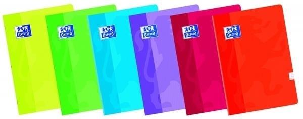 LIBRETA A4 48H 90G HORIZONTAL T/BLANDA MRG 6C SURTIDOS OXFORD