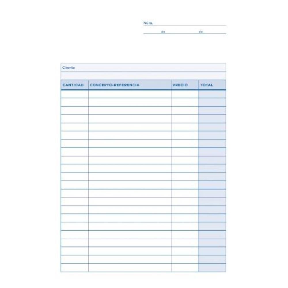 TALONARIO MULTIUSOS CUARTO ORIGINAL T199 LIDERPAPEL