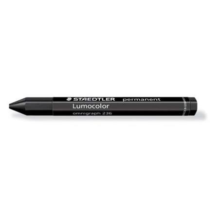 CERAS INDUSTRIALES LUMOCOLOR PERMANENTE NEGRA OMNIGRAPH 236 STAEDTLER