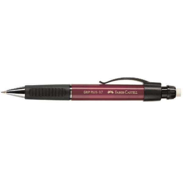 PORTAMINAS 0,7MM ROJO GRIP PLUS FABER CASTELL