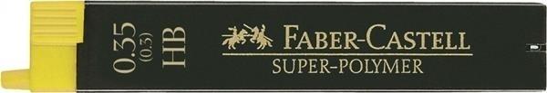 MINAS 0,3 HB SUPER-POLYMER ESTUCHE 12 MINAS FABER CASTELL