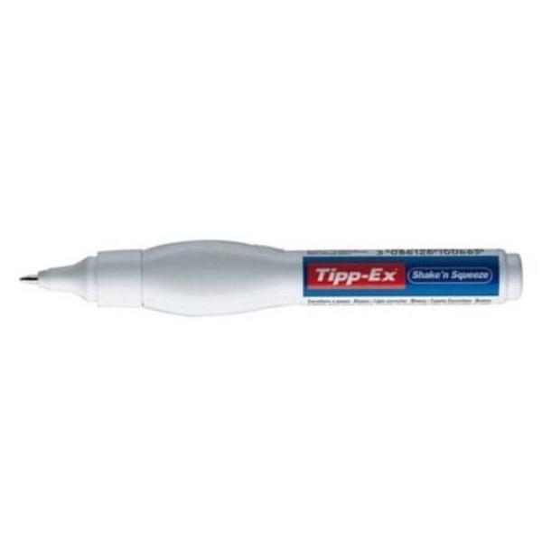 CORRECTOR LAPIZ 8 ML TIPP-EX SAKE'N SQUEEZE BIC