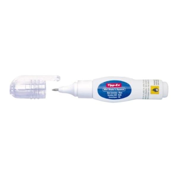CORRECTOR LAPIZ 4 ML MINI TIPP-EX SHAKE'N SQUEEZE BIC