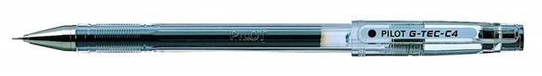 BOLIGRAFO G-TEC-C4 EXTRAFINO GEL NEGRO PILOT