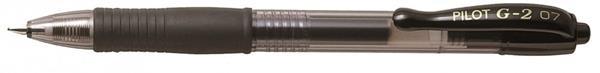 BOLIGRAFO RETRÁCTIL G-2 RT 07 GEL NEGRO PILOT