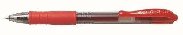BOLIGRAFO RETRÁCTIL G-2 RT 07 GEL ROJO PILOT