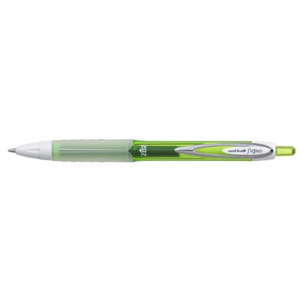 BOLIGRAFO SIGNO UMN-207 FANCY RT VD GEL UNIBALL