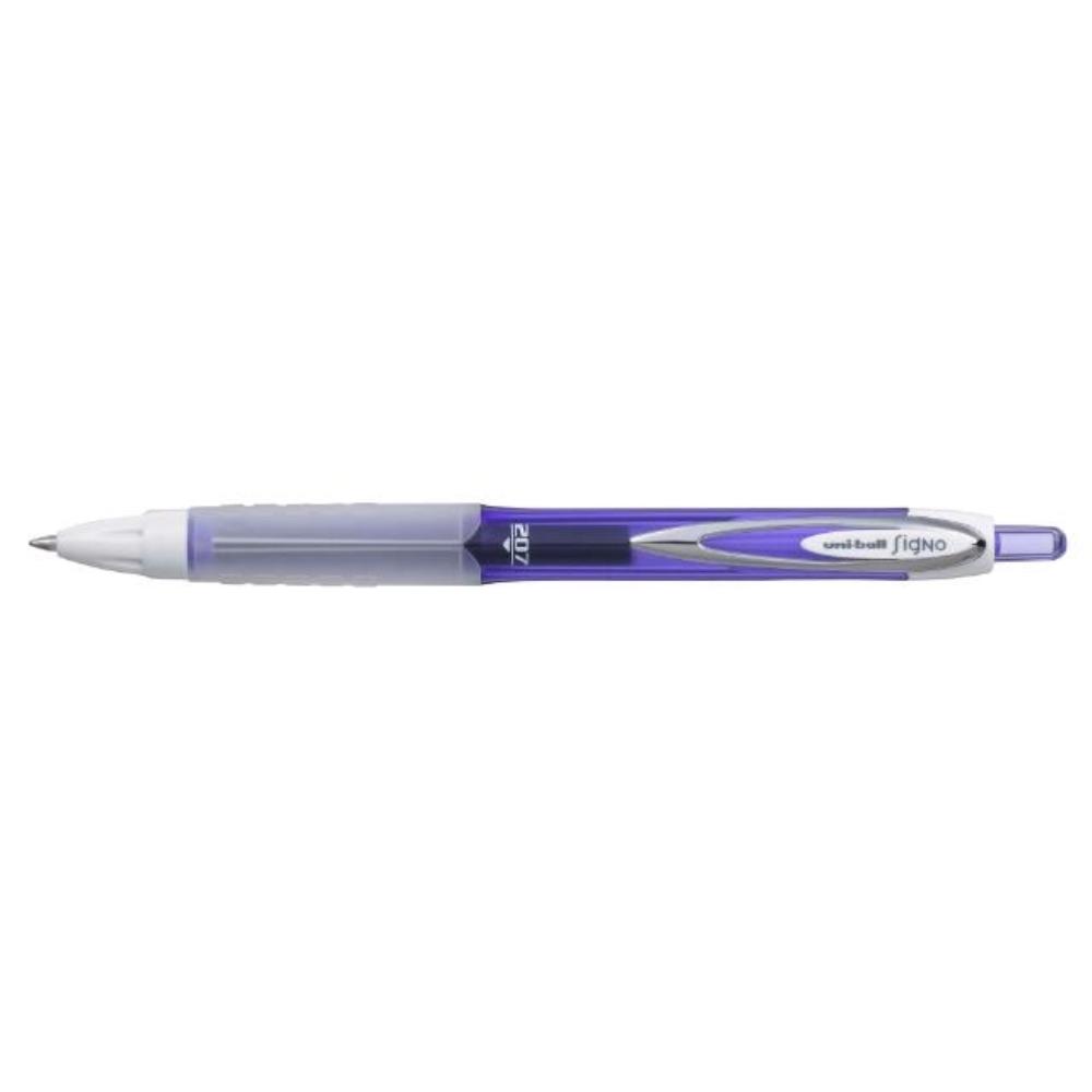 BOLIGRAFO SIGNO UMN-207 FANCY RT VIOL GEL UNIBALL