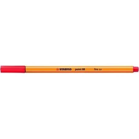 ROTULADOR POINT 88 0,4MM ROJO STABILO