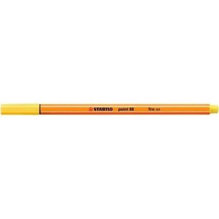 ROTULADOR POINT 88 0,4MM AMARILLO STABILO