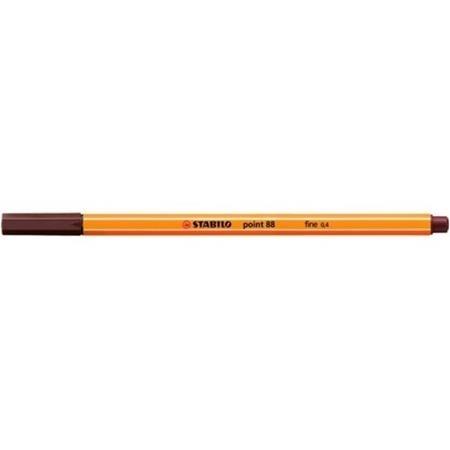 ROTULADOR POINT 88 0,4MM MARRON STABILO