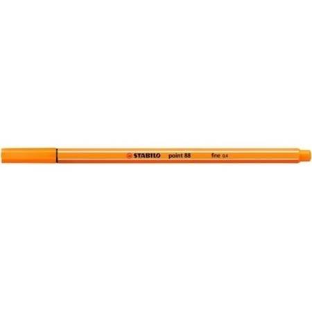 ROTULADOR POINT 88 0,4MM NARANJA STABILO