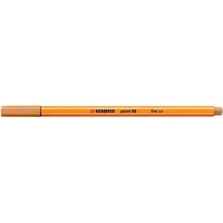ROTULADOR POINT 88 0,4MM OCRE OSCURA STABILO