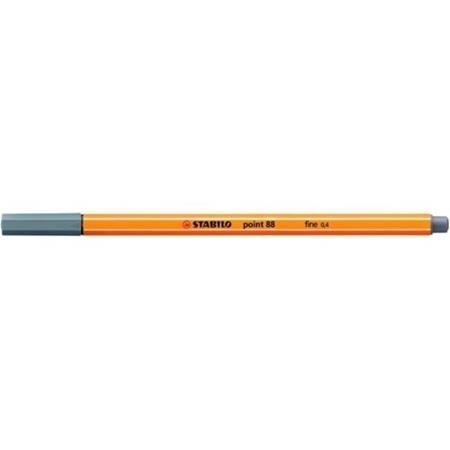 ROTULADOR POINT 88 0,4MM GRIS OSCURO STABILO