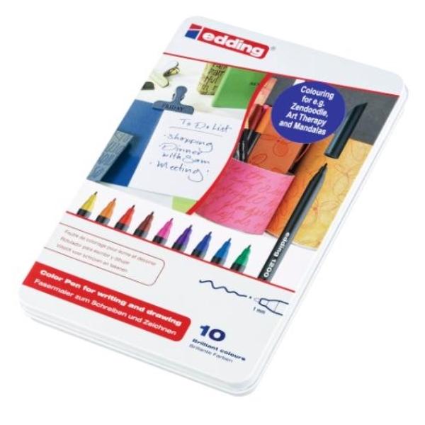 ROTULADOR EDDING 1200 CJ.10 SURTIDOS