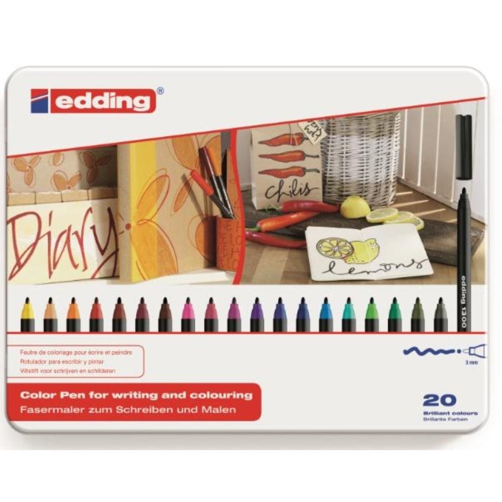 ROTULADOR EDDING 1300 CAJA 20