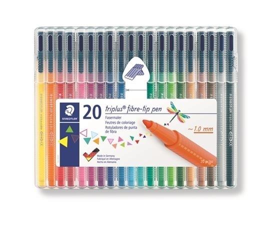 ROTULADORES TRIPLUS COLOR 323 ESTUCHE 20U STAEDTLER