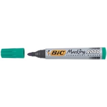 ROTULADOR PERMANENTE MARKING 2000 VERDE PTA.CONICA 1,7MM BIC