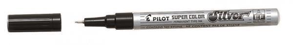 ROTULADOR PERMANENTE FINO SC-GSW-EF PLATA PILOT